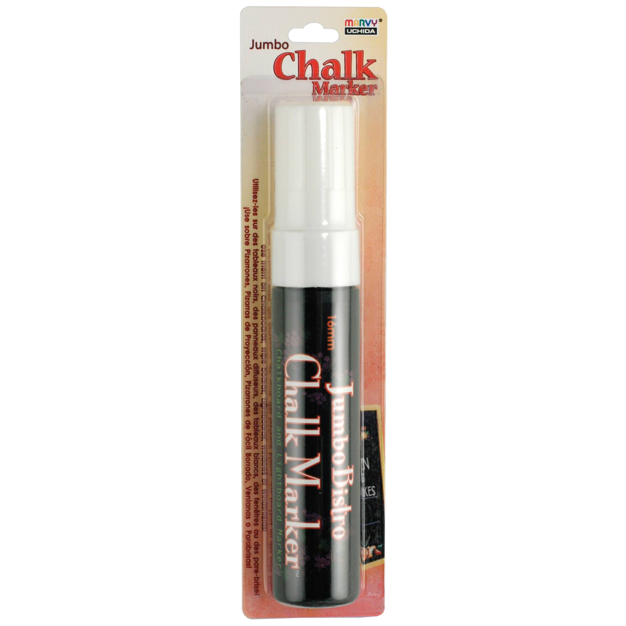 12 Pack: Marvy® Uchida Bistro Jumbo Tip White Chalk Marker